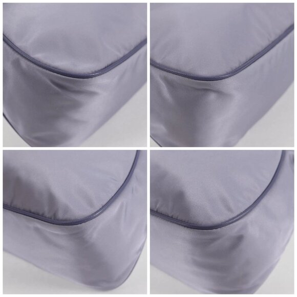 PRADA Shoulder Bag Nylon Purple Silver Auth - Picture 16 of 16